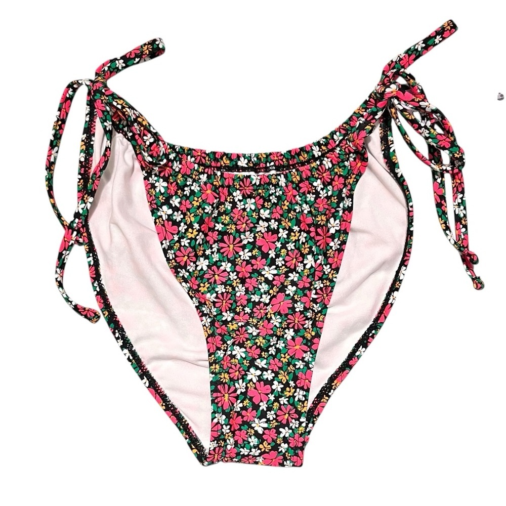 Wild Fable Bright Floral Bikini Bottoms Size Medium New With Tags